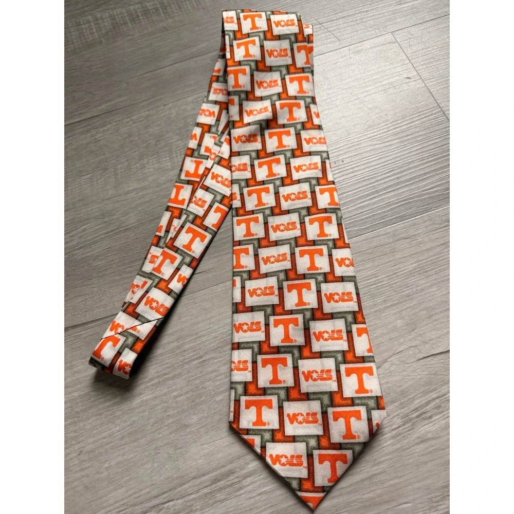 Tennessee Volunteers 100 percent‎ silk tie football sports game eagles wings